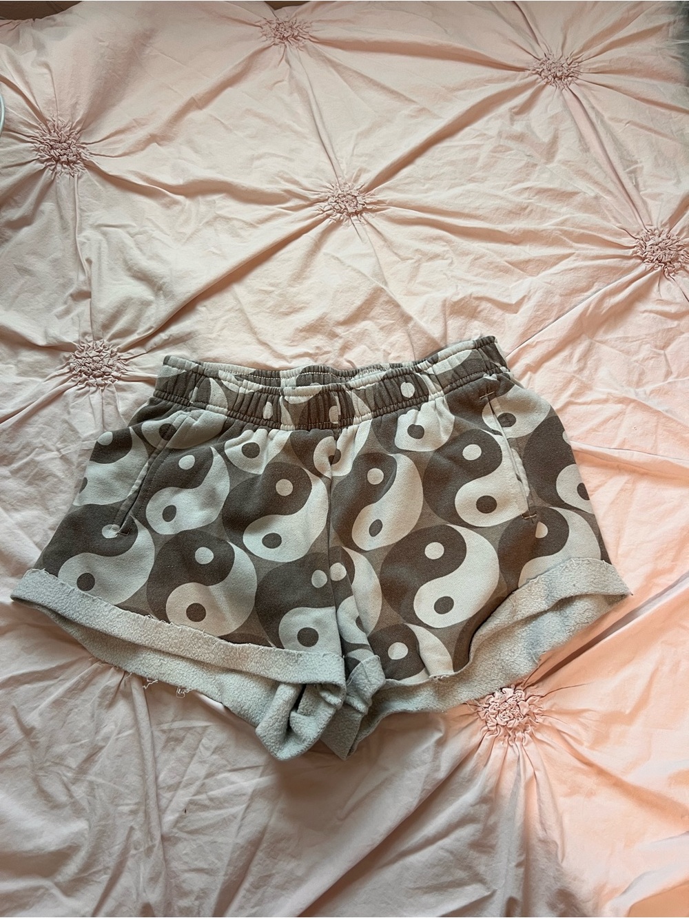 Yin Yang Print Women’s Bike Shorts